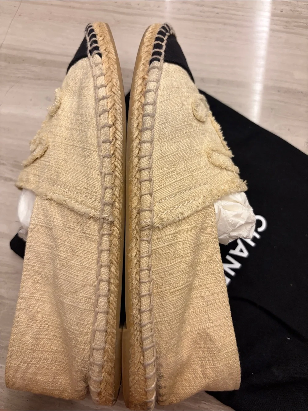 CHANEL authentic canvas
